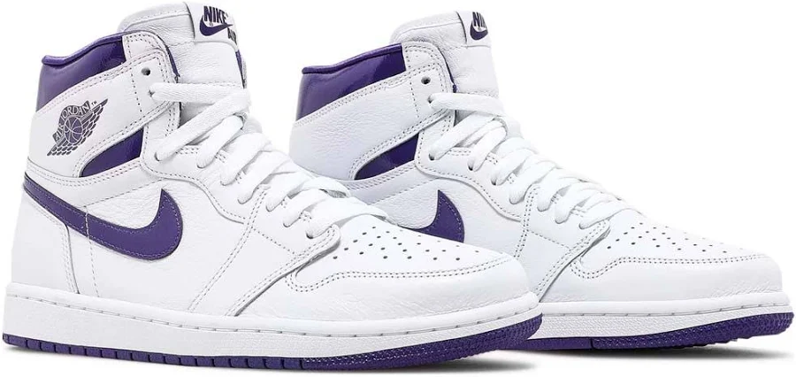 Air Jordan 1 High OG 'Court Purple' (W) 8.5M (10W)