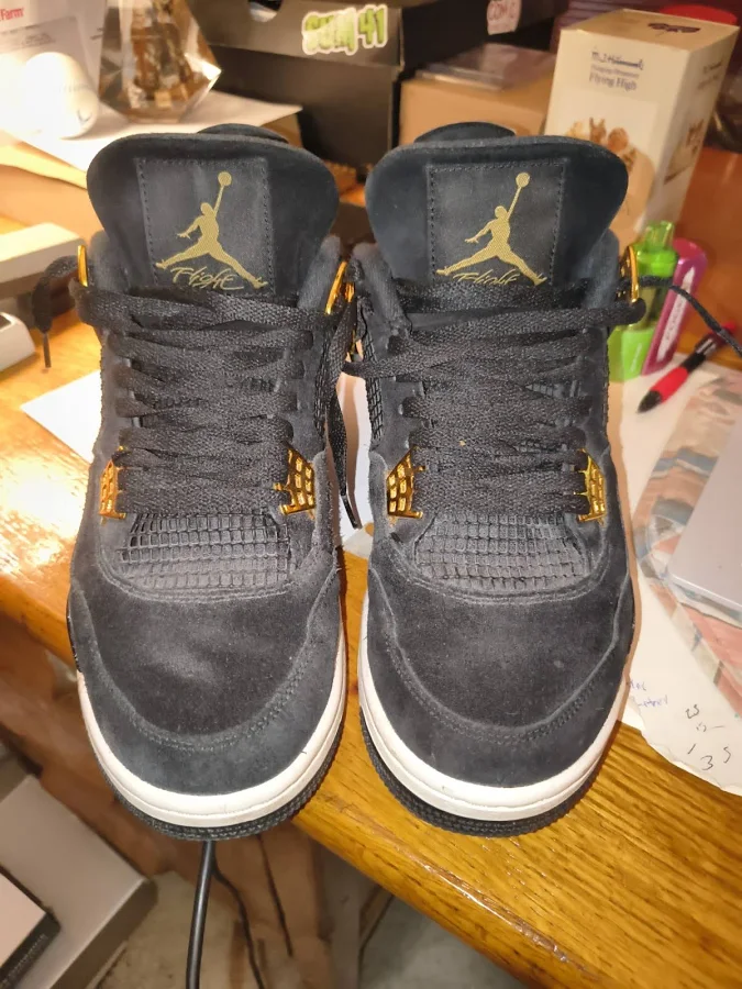 Men's Size Jordan Air Jordan 4 ''royalty'' Basketball Sneaker Shoes