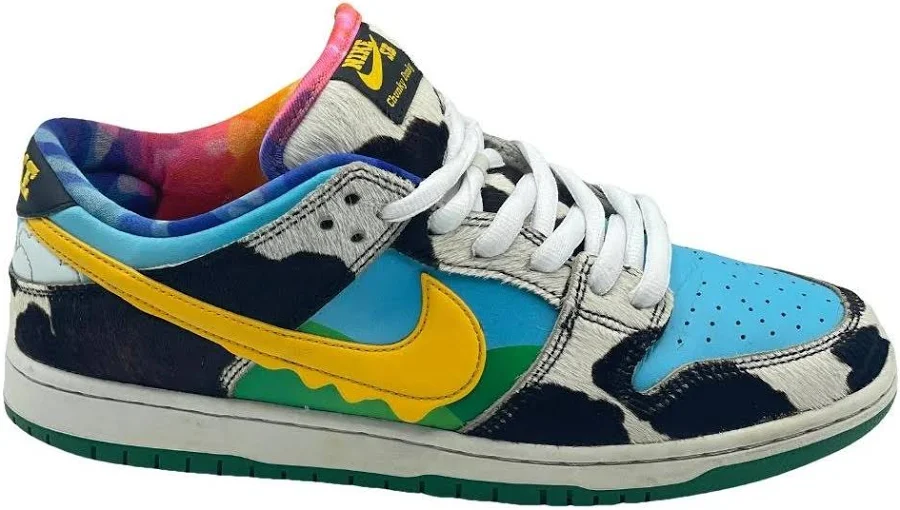 Nike SB Dunk Low Chunky Dunky Leather Trainers Size 7.5 UK