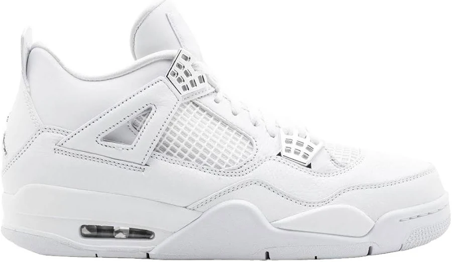 Jordan Air 4 Retro Pure Money Women Sneakers - White