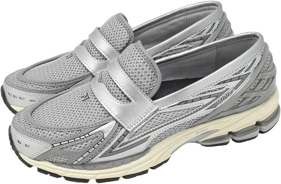 Balance 1906l Nb Grey Silver Men Unisex Casual Loafer Shoes U1906lae-d