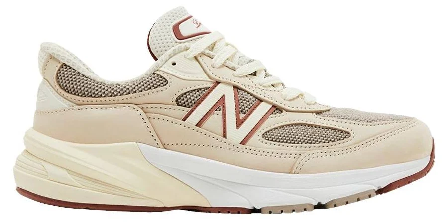 New Balance X Loro Piana 990v6 Made In Usa Women Sneaker - Cream