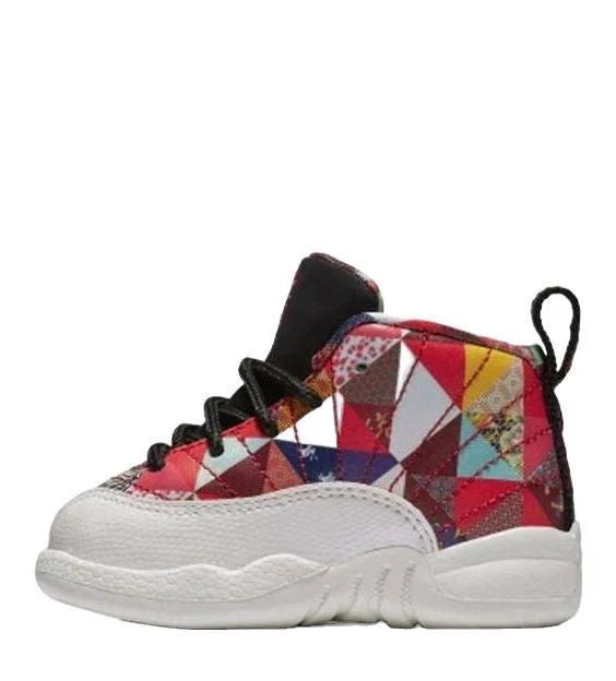 Jordan 12 Retro Td 'chinese New Year' 2019 - Sail-metallic Gold/true Red