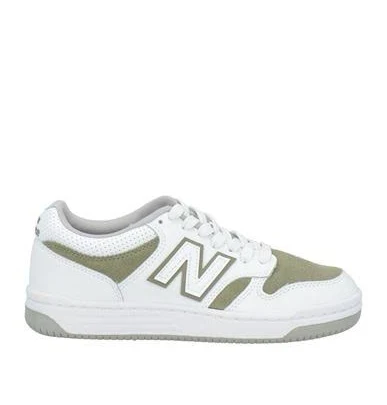 New Balance B480 Kid Boy Sneakers Military green Size 6Y Leather