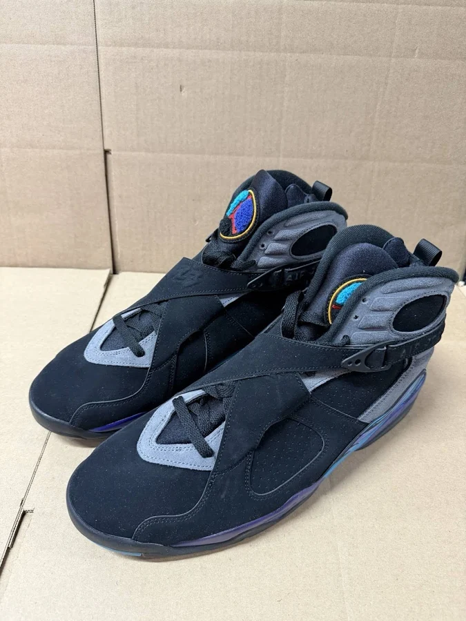 Sz 15 Men’s Air Jordan 8 Retro Aqua 2025 305381-006