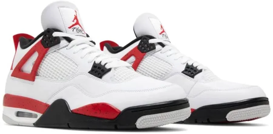 Jordan Shoes | Air Jordan 4 Retro 'Red Cement' | Color: Red/White | Size: 12 | Hcan25's Closet