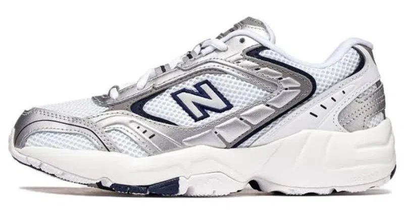 (wmns) Nb 452 Sneakers 'white Silver Black' In Multi