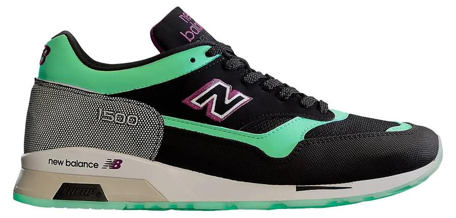 New Balance 1500 Made In England 'glow In The Dark' Men Sneakers - Black