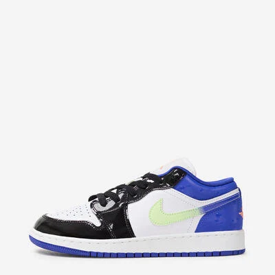 Big Kids' Air Jordan 1 Low Shoe in Blue | size 6.5Y | II1249-400