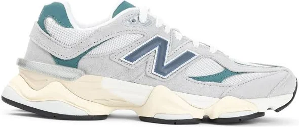 New Balance - 9060 "Concrete/Vintage Indigo/New Spruce" sneakers - unisex - Rubber/Mesh/Calf Suede/Fabric - 12 - Grey
