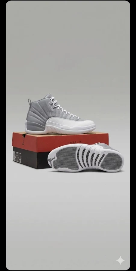 ​air Jordan 12 Retro "wolf Grey" - White/grey/black - Og All - Vnds
