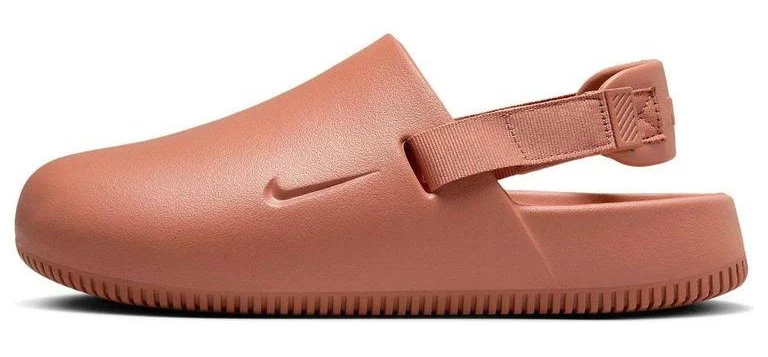 Nike Women's (Wmns) Calm Mules 'Terra Blush' - Pink - Flats - 5
