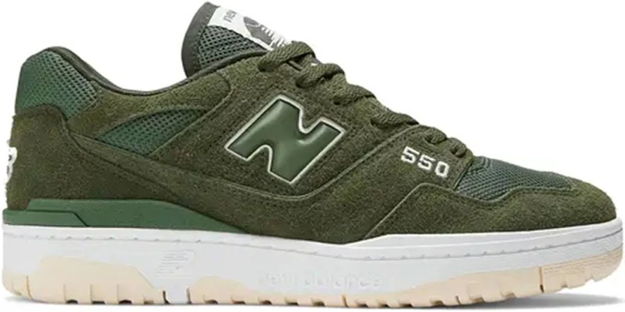 New Balance BB550PHB Men - Sneakers New Balance - Green - BB550PHB-10.5 - Size: 10.5