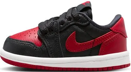 Air Jordan 1 Retro Low OG Banned Toddler Basketball Shoes