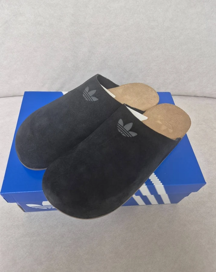 Adidas Adimule Slide Core Black JQ4367 Slides Slippers No Tariffs In US