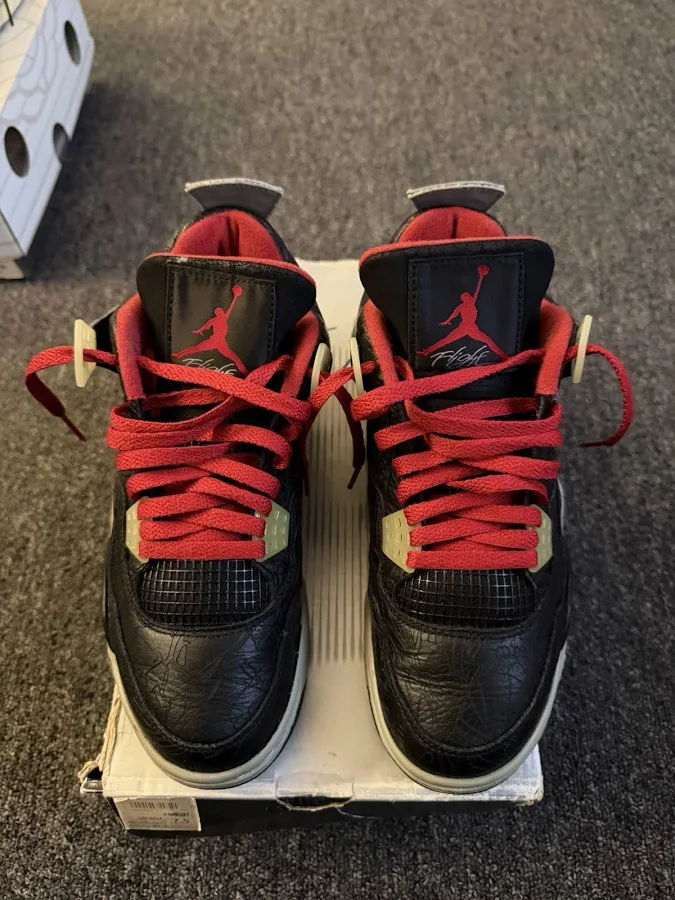 Jordan Air Jordan 4 Retro Rare Air Black Varsity Red 312255-061 Black
