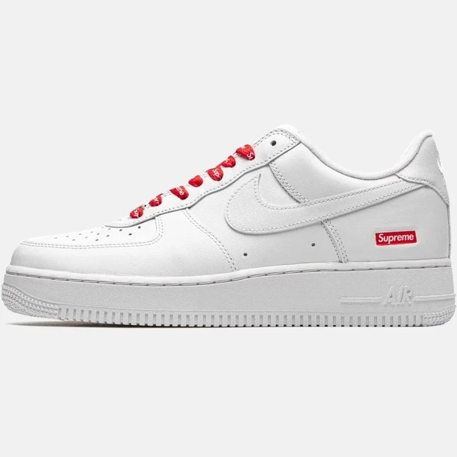 Supreme Nike Air Force 1 Low White, 8.5 / White