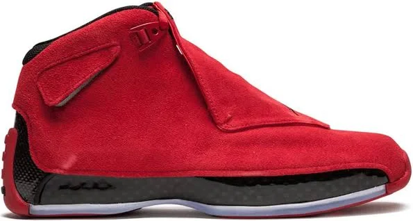 Jordan - Air Jordan 18 Retro sneakers - unisex - Suede/Rubber/Polyester - 11.5 - Red