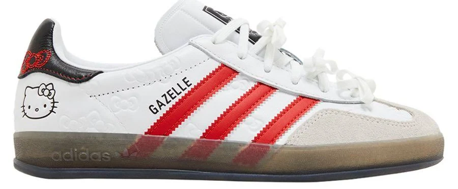 Hello Kitty x adidas Wmns Gazelle Indoor '50th Anniversary' | White | Women's Size 14