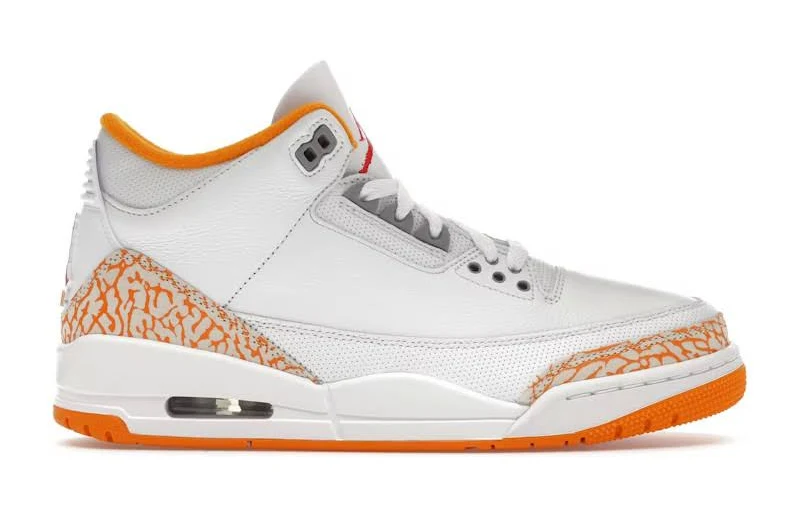 Size 10w Jordan 3 Retro Orange Citrus Women's Ck9246-101