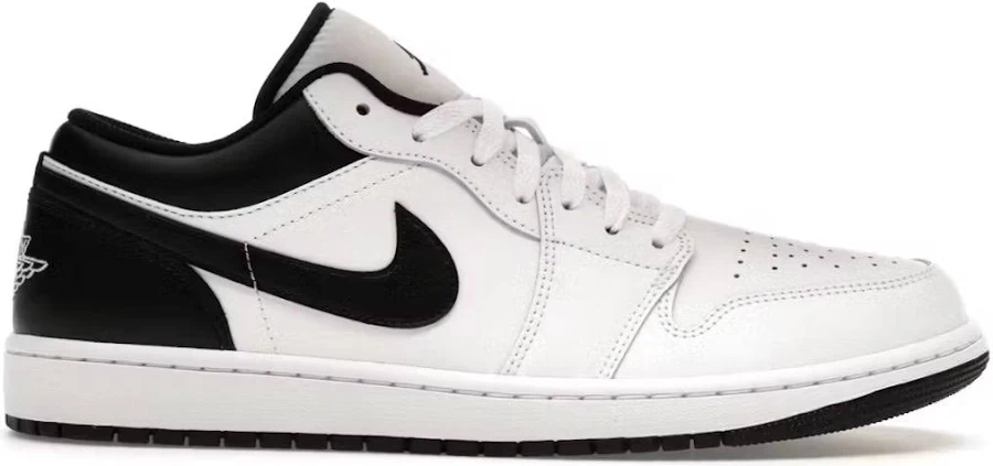 Jordan 1 Low White Black