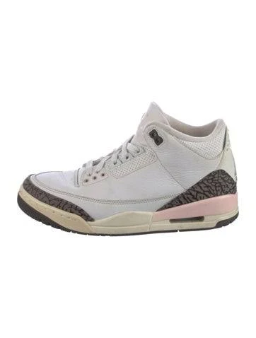Jordan Jordan 3 Retro Neapolitan Dark Mocha Athletic Sneakers in Pink/White, Women's US 8.5 | 8.5