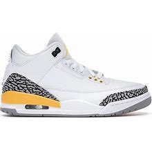 Jordan 3 Retro (Women's) White/Laser Orange/Cement Grey - Stockx
