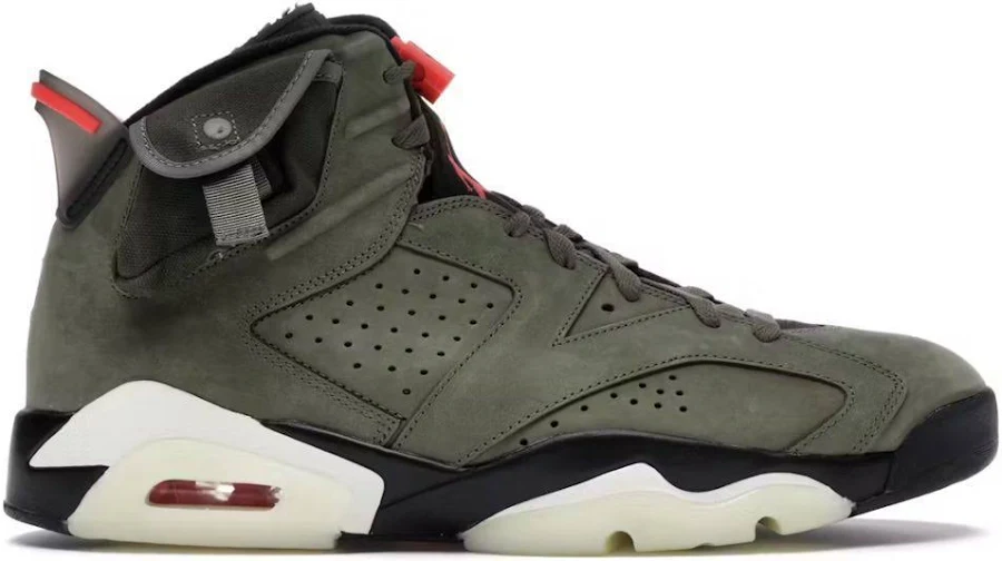 Travis Scott retro 6 Olive