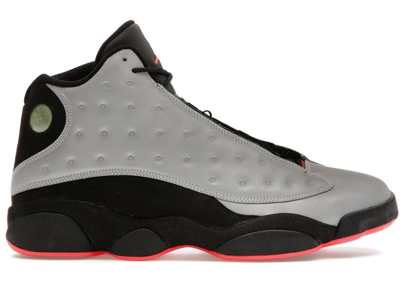 Men's Air Jordan 13 Retro 3M Reflective Silver