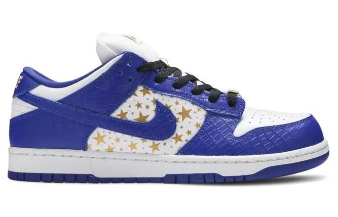 Nike X Supreme SB Dunk Low-Top Sneakers - UK8