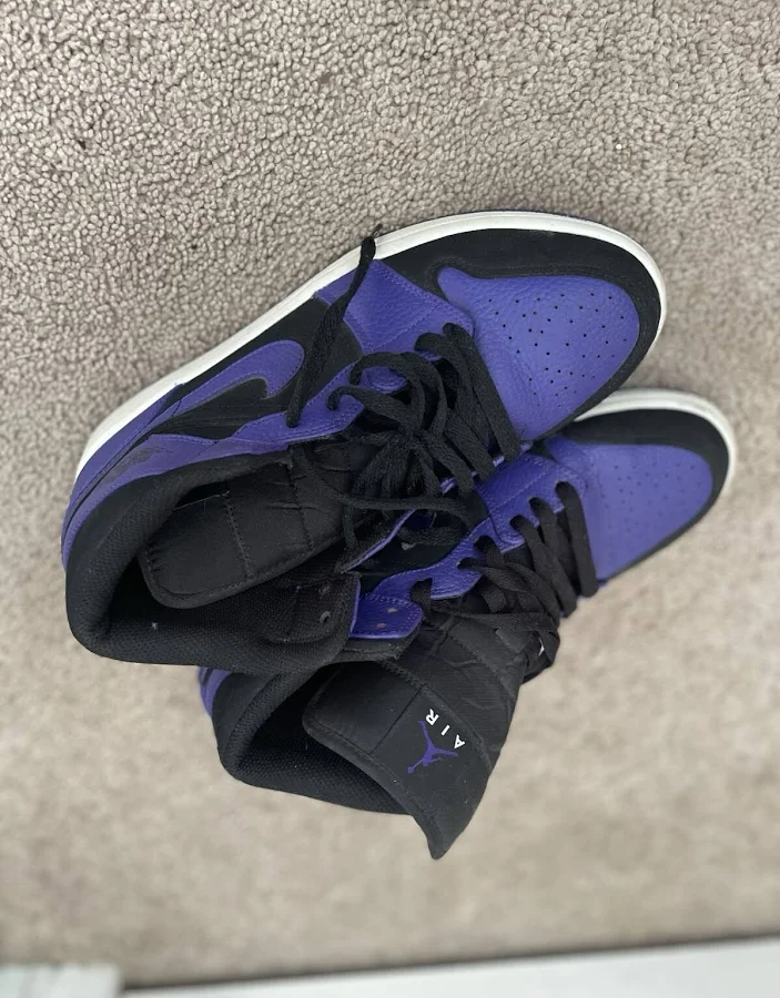 Jordan 1 Purple And Black