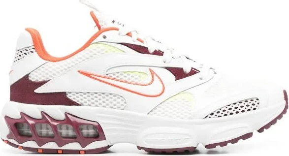 Nike - Zoom Air Fire sneakers - women - Fabric/Calf Leather/Fabric/Rubber - 8 - White