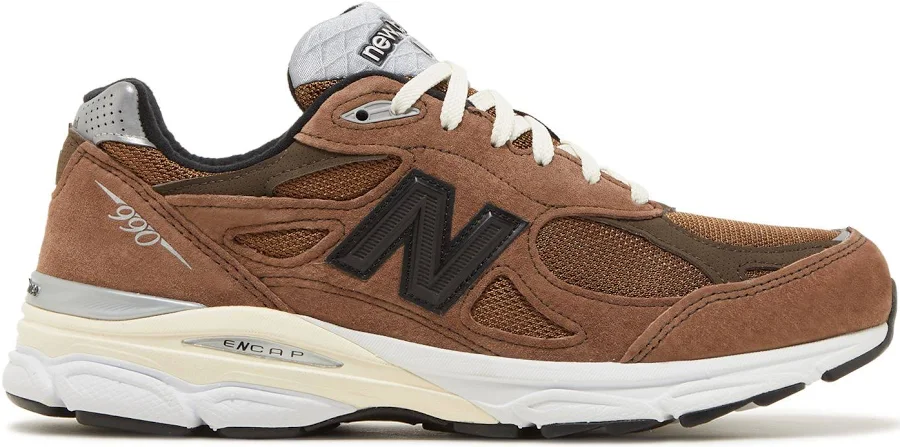 JJJJound x New Balance 990v3 Made in USA 'Montréal' | Brown | Men's Size 7