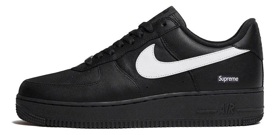 Nike x Supreme Air Force 1 'Black'