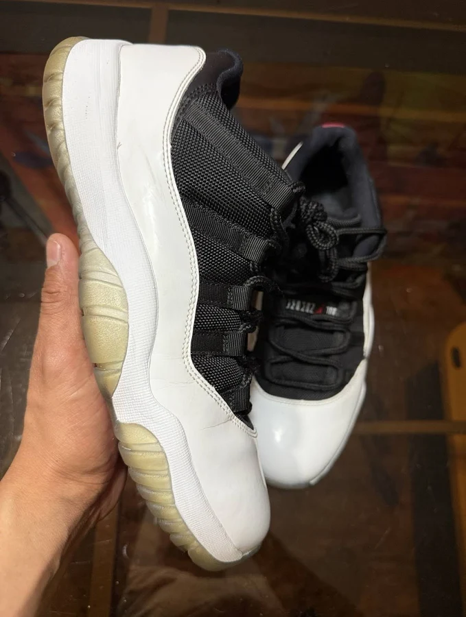 Size 10 - Air Jordan 11 Retro Low Tuxedo