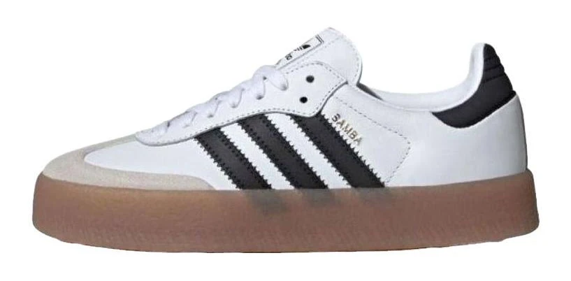 Adidas Sambae Platform Women Sneakers - White/black/gum