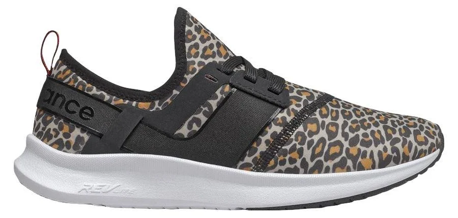 New Balance Nergize Sport Leopard Print Women Sneakers - Black