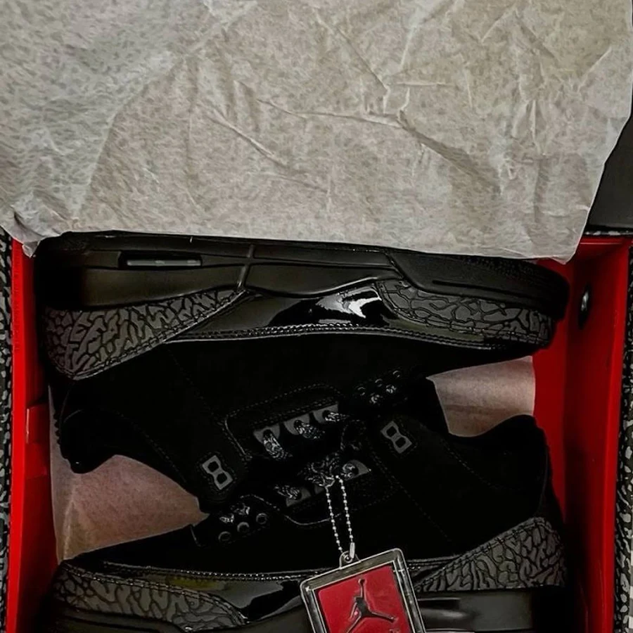 Air Jordan Jordan Black Cat 3 Retro - New Men | Color: Black | Size: 9.5