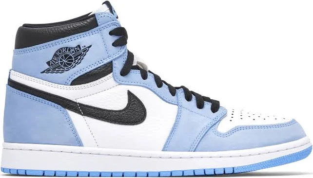 Air Jordan 1 Retro High White University Blue Black 555088-134 | Size US 15