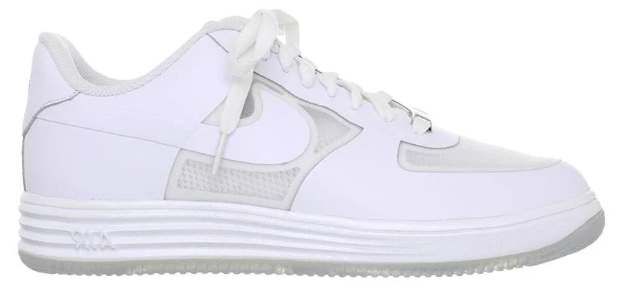 Nike Lunar Force 1 Fuse Leather - White
