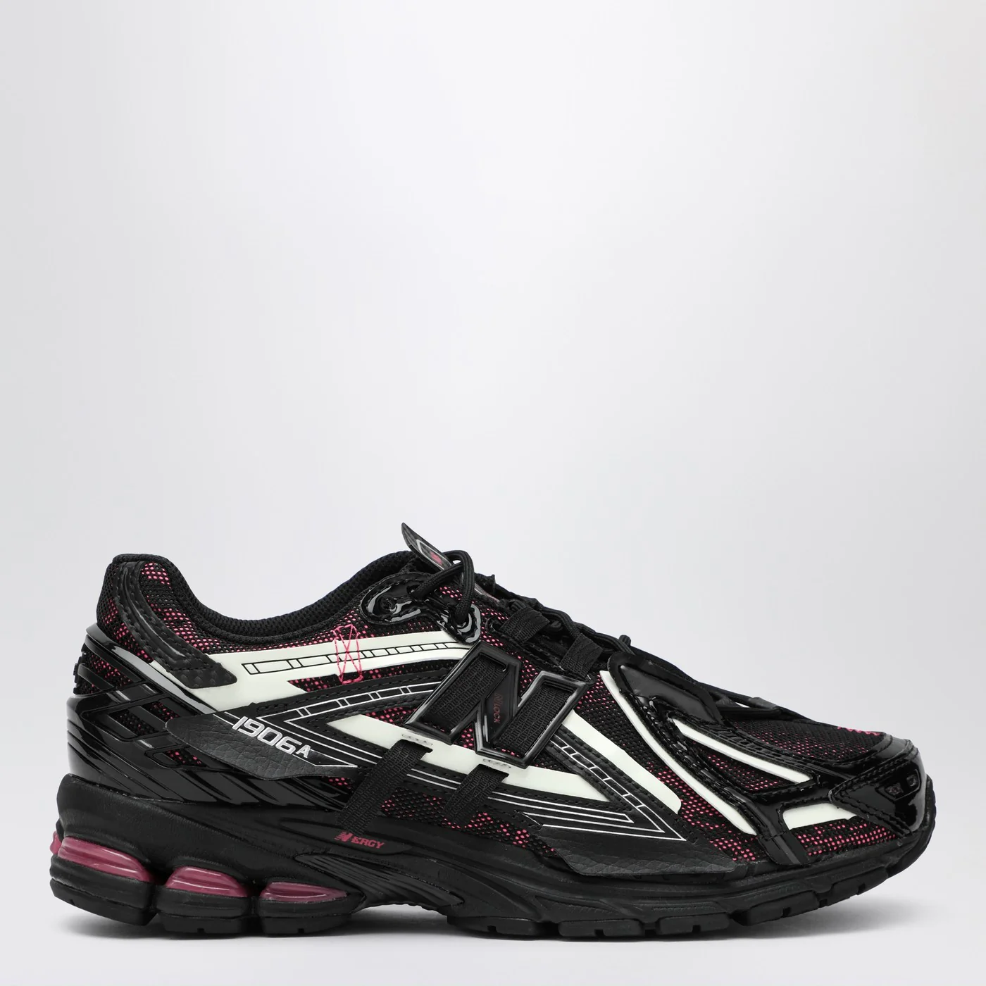 Sneakers 1906A nera/rosa