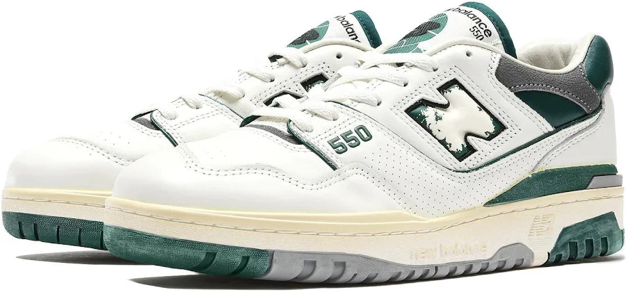 Bb550vtg Balance Bb550 White Green (men's)
