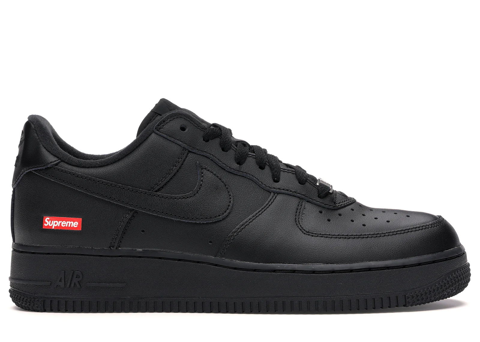 Nike Air Force 1 Low Supreme Black - SIZE 8.5