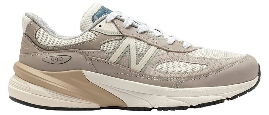 Teddy Santis x New Balance 990v6 Made in USA 'Light Mushroom Moonrock' | Cream | Men's Size 4.5