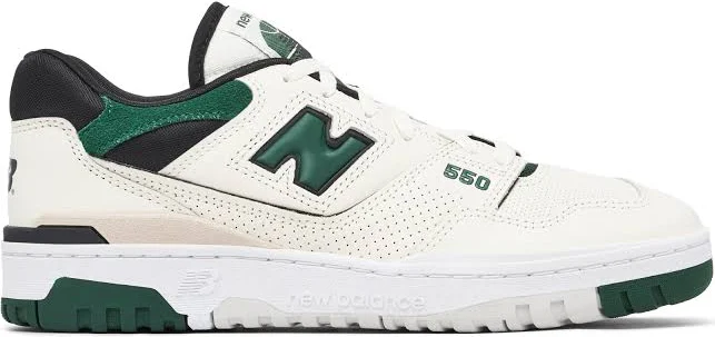 New Balance 550 Sea Salt Pine Green BB550VTC | Size US 6