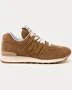 New Balance x Miu Miu 574 Striped Velvet Cinnamon Sneakers Brown / Miu Miu - US / US