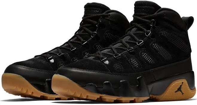 Men’s Air Jordan 9 Boot “Black/Wheat” 8