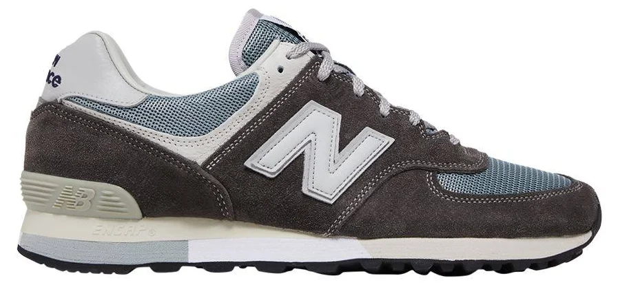 New Balance 576 Made in England '35th Anniversary - Elephant Skin' | Green | Men's Size 5