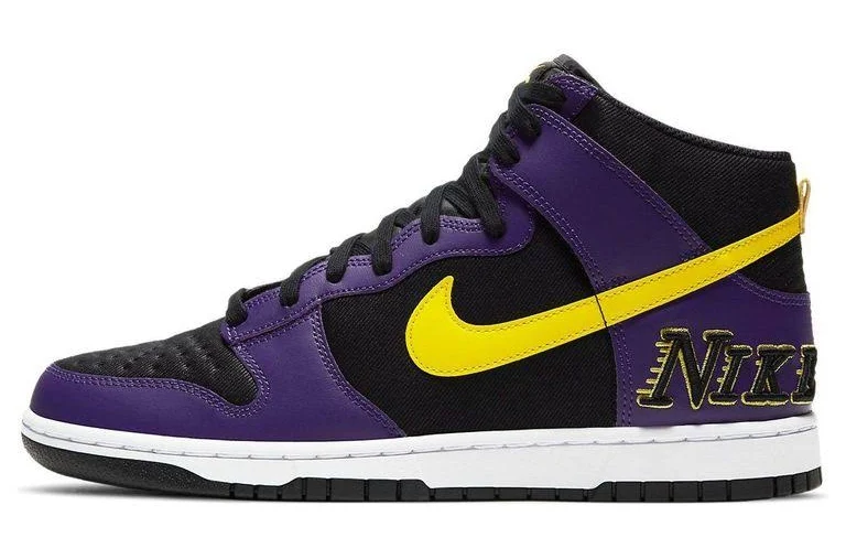 Nike Men's Dunk High Premium EMB Lakers (2021)