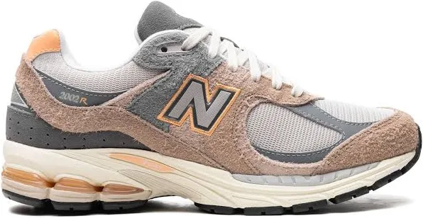 New Balance - 2002R low-top sneakers - men - Rubber/Fabric/Suede/Mesh - 10 - Brown